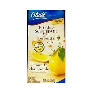  Glade Plugins Oil Refill LEMON & CHAMOMILE,[TWO PACK 