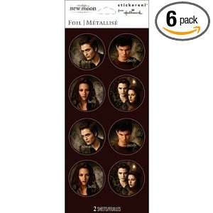  Twilight New Moon Party Favors   Foil Stickers: Health 