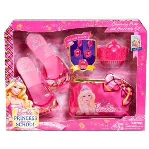  Barbie Princess School Fashion Accessory Set: Toys & Games