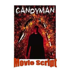  Slasher Horror CANDYMAN Movie Script   Great Read 