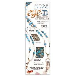 CCA A Touch of Glass Eye D Necklace Kit turquoise:  Home 
