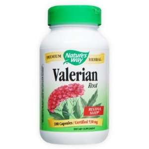  Natures Way  Valerian Root, 180 capsules Health 