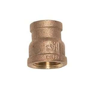  Bronze Reducing Coupling 3/4X1/2