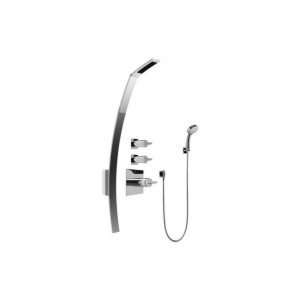  Graff GF2.030A C9S PC T Luna Thermostatic Shower Set with 