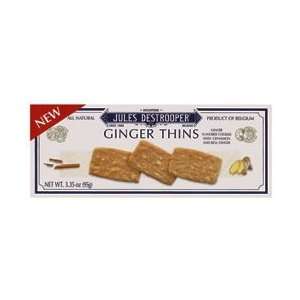  Jules Destrooper Ginger Thins, 3.35oz Box: Health 