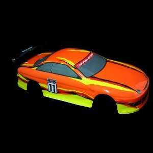   : Redcat Racing 12306 .10 200mm Onroad Car Body Orange: Toys & Games