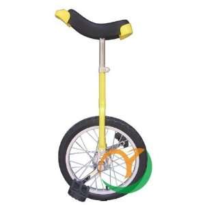   wheels unicycle one wheel bike Suitable height 1.35 1.65m(yellow