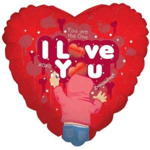  18 I Love You Graffiti Silver Lining Toys & Games