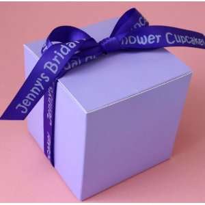  Personalized Ribbon Cupcake Box