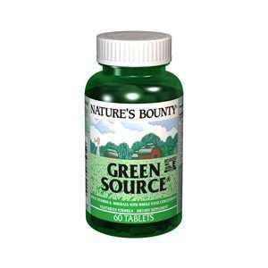  NATURES BOUNTY GREEN SOURCE 6220 60Tablets: Health 