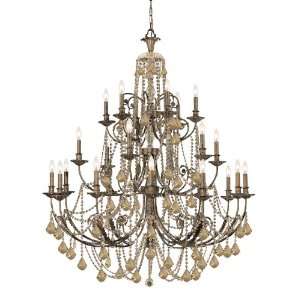  Crystorama 5120EBGTS St. Regis Large Foyer Chandelier 