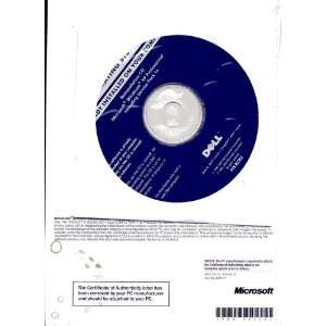   CD (for Operating System Reinstallation   NO CD KEY OR SERIAL NUMBER