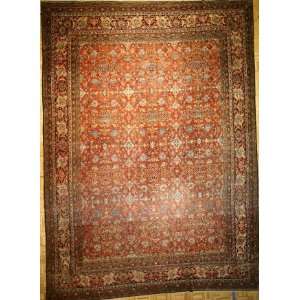    11x16 Hand Knotted Isfahan Persian Rug   1110x166