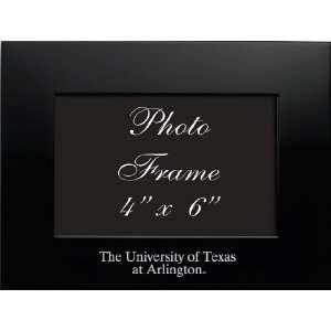 University of Texas at Arlington   4x6 Brushed Metal Picture Frame 