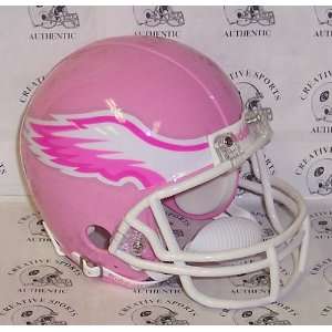  Philadelphia Eagles   Riddell Pink Mini Helmet Sports 