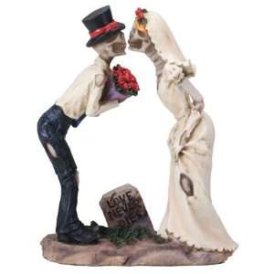  Figurine  Love Never Dies  Bride & Groom Kiss Everything 