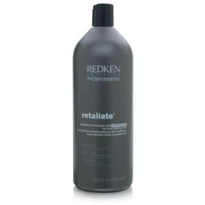   Redken For Men Retaliate Antidandruff Shampoo 33.8oz (1 Liter) Beauty