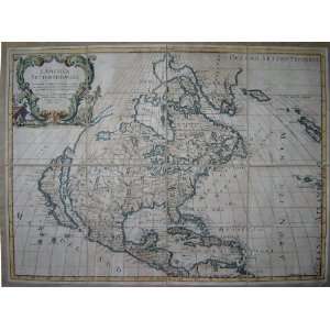  Map of North America   G. Sanson 1687: Everything Else
