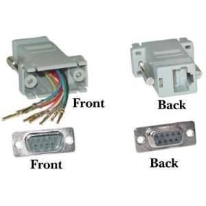    NEW DB9 Male / RJ45, Color Gray   31D1 17200