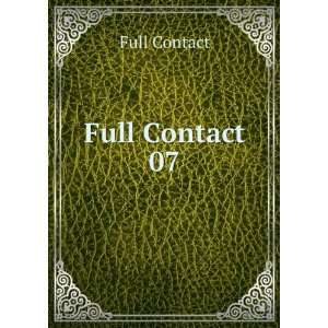  Full Contact 07 Full Contact Books