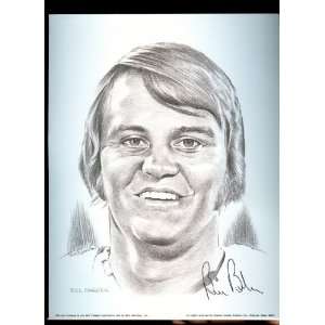  1974 Bill Barber Philadelphia Flyers Lithograph: Sports 