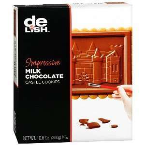 de LISH Milk Chocolate Topped Cookie Grocery & Gourmet Food