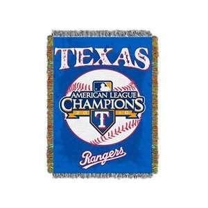 Texas Rangers 2010 ALCS Champs Tapestry Throw: Sports 