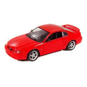  1999 Ford Mustang Cobra 1/24 Red Toys & Games