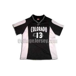 Black No. 13 Game Used Colorado Nike Football Jersey (SIZE 