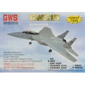  GWAEO027A GWS 15 NPS No Paint White Toys & Games