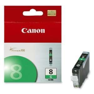  INK CARTRIDGE, CLI 8, GREEN, CANON 0627B002 Electronics