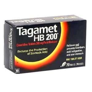 Tagamet HB 200 Tablets, Reduces Stomach Acid for Heartburn Control, 50 