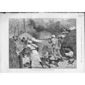  Fight In MajamboniS Country StanleyS Africa 1890