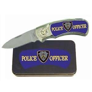  Police Knife in Metal Gift Tin Pocketknife: Home 