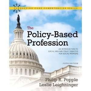  The Policy Based Profession An Introduction to Social 