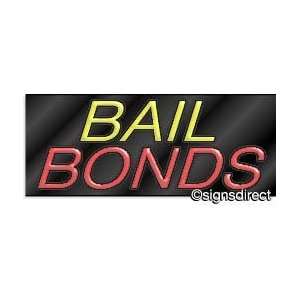  BAIL BONDS Neon Sign