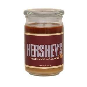 Hersheys By Hannas Milk Chocolate with Almonds Candle:  