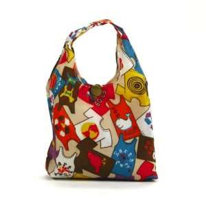  Clothes Pattern Reusable Trendy Fashion shopping Tote Bag 