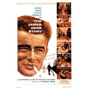  James Dean Story MOVIE POSTER REBEL RARE COLLECTABLE