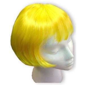  Hot Yellow Colored Wig   Yellow Wig Beauty