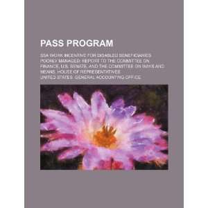  PASS program SSA work incentive for disabled 