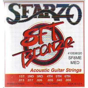  Sfarzo Acoustic Guitar S.F.T. Bronze Mediums 80/20, .013 