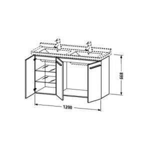   Unit for Starck 3 #033213 47 1/4 x 18 1/2 6068 22