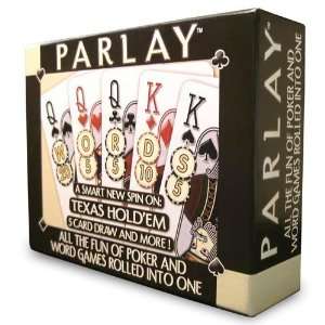  Parlay Word/Poker Hybrid Card Game (RDG1111): Toys & Games