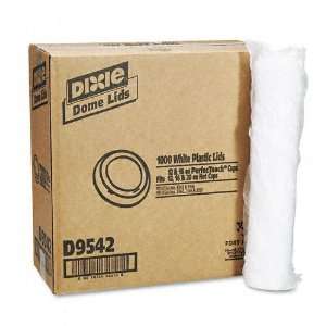 : Dixie : Dome Drink Thru Lids, Fits 12 oz. and 16 oz. Paper Hot Cups 