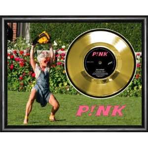  PINK So What Framed Gold Record A3: Musical Instruments