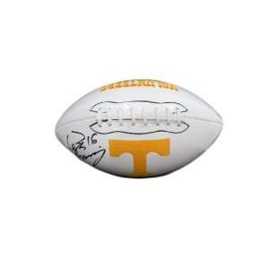   Autographed Full Size Tennessee Volunteers Football: Everything Else
