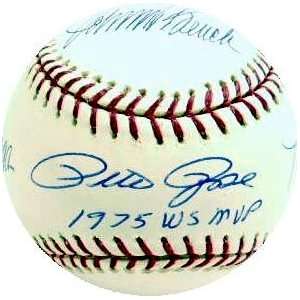   Morgan Autographed Baseball   Pete Rose Tony Perez: Sports & Outdoors