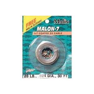  30FT NYLON COATED WIRE CLR 20#: Health & Personal Care