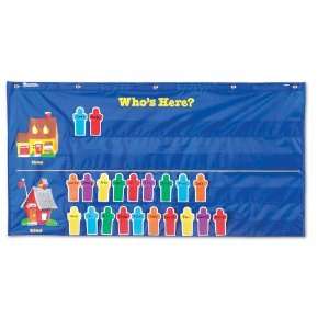  Learning Resources Attendance Pocket Chart (LER2685 